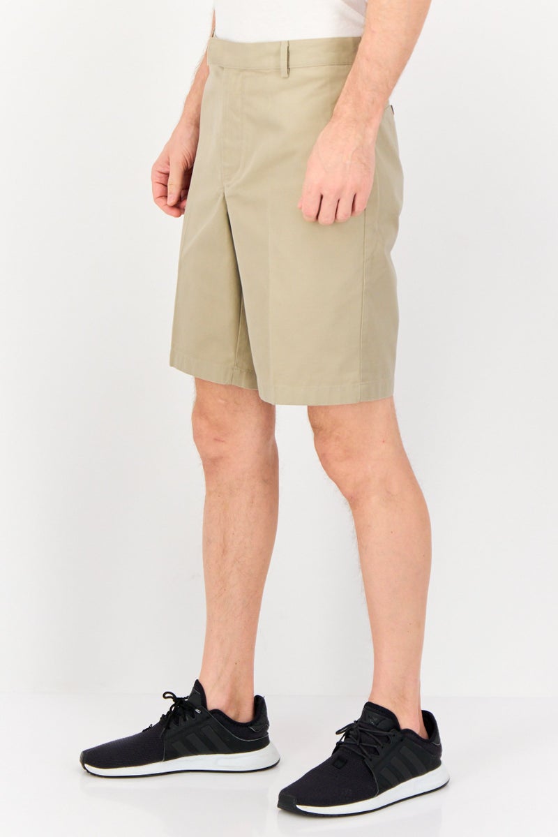 Greg Norman Men Sportswear Fit  Golf Shorts, Dark Beige - Image 2