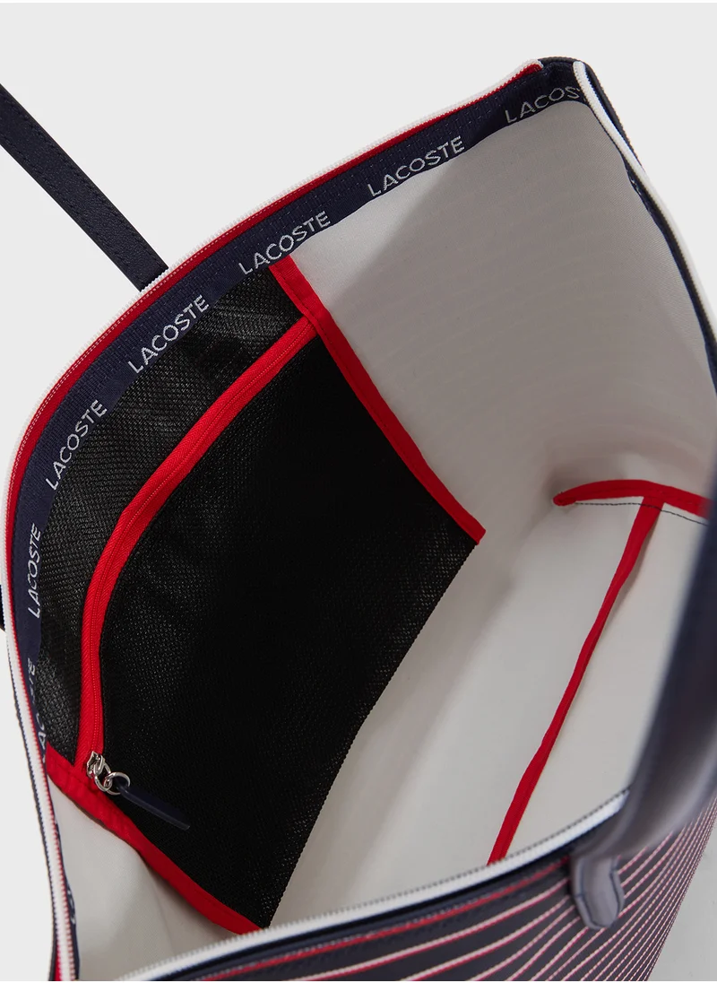لاكوست Essentials Top Handle Zip Over Tote