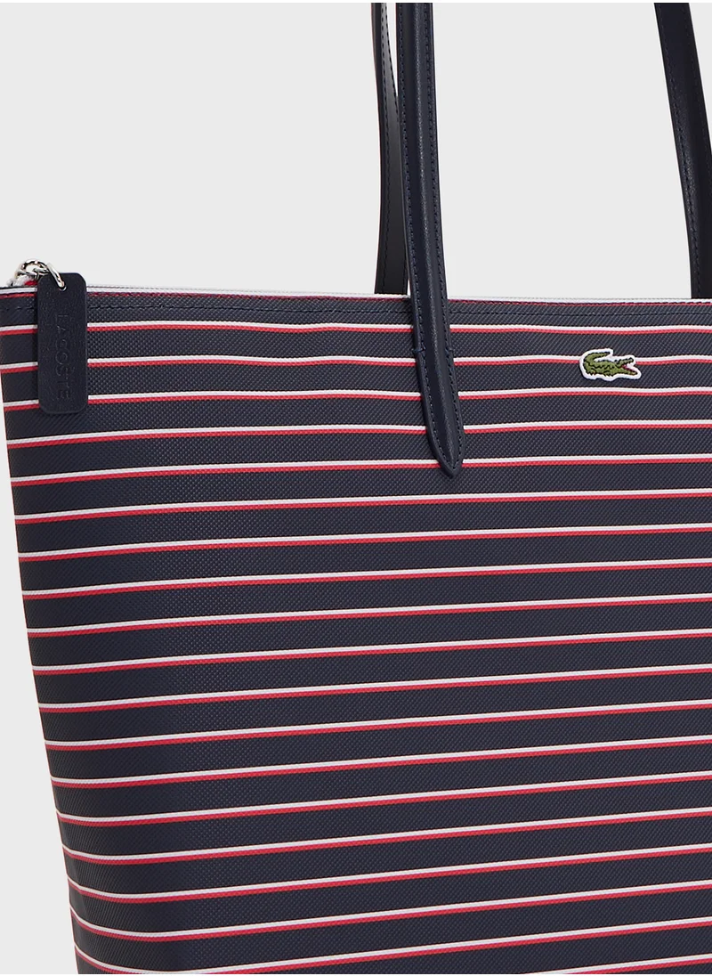 لاكوست Essentials Top Handle Zip Over Tote