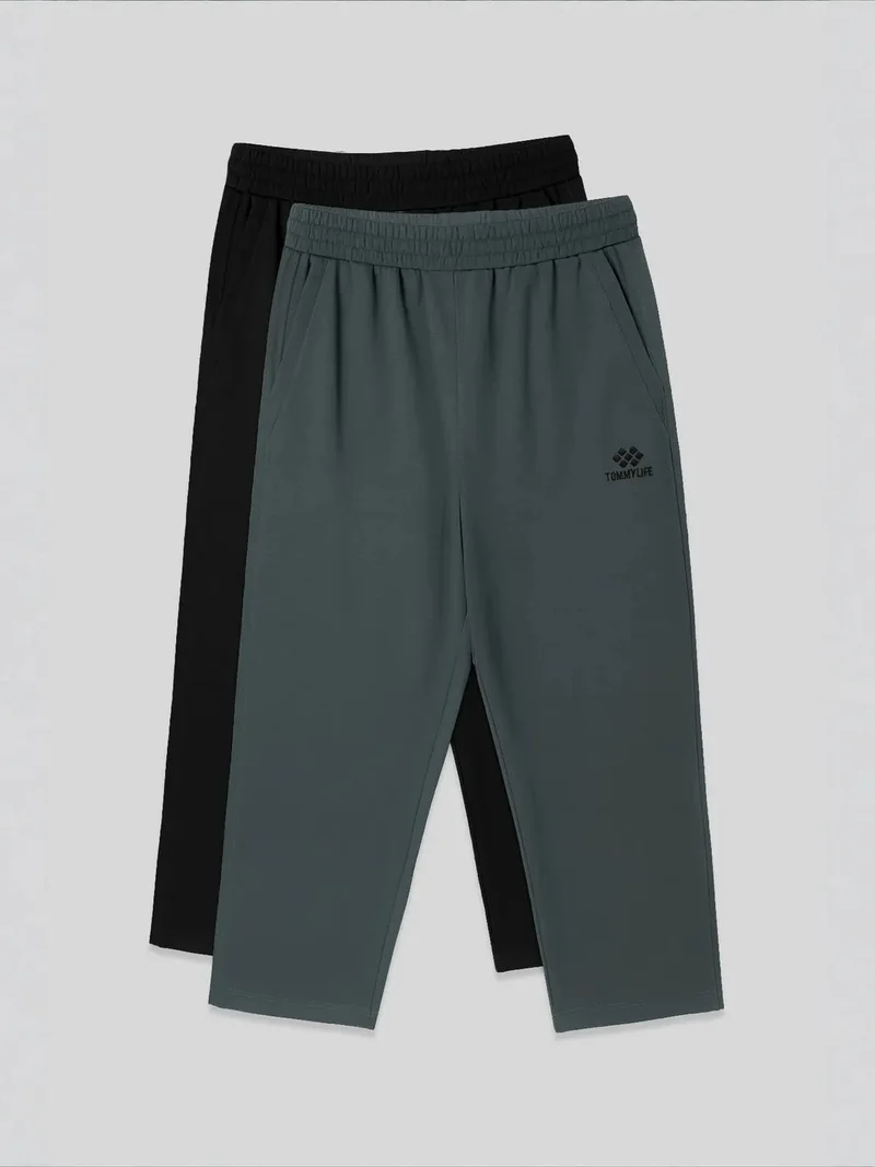 TOMMY Men's Jersey Capri Shorts