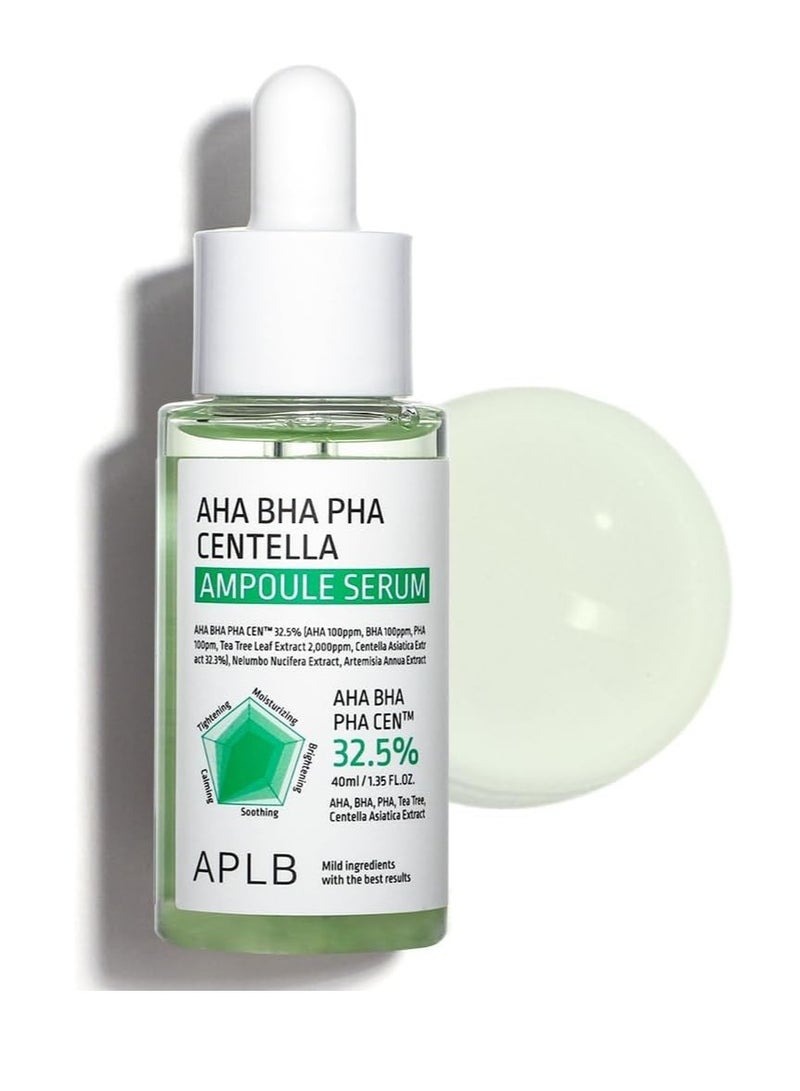 Aplb AHA BHA PHA Centella Ampoule Serum 40ml - Image 1