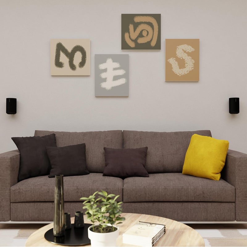Sanus Fixed Speaker Wall Mount for Sonos Era 100™ (Single) (Black) - Image 4