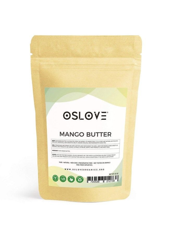 Oslove Organics Mango Butter 2 Lb Pure Natural Fresh And Fluffy In Diy Mixes Extra Emoliency For Lotions And Creams  - Image 4