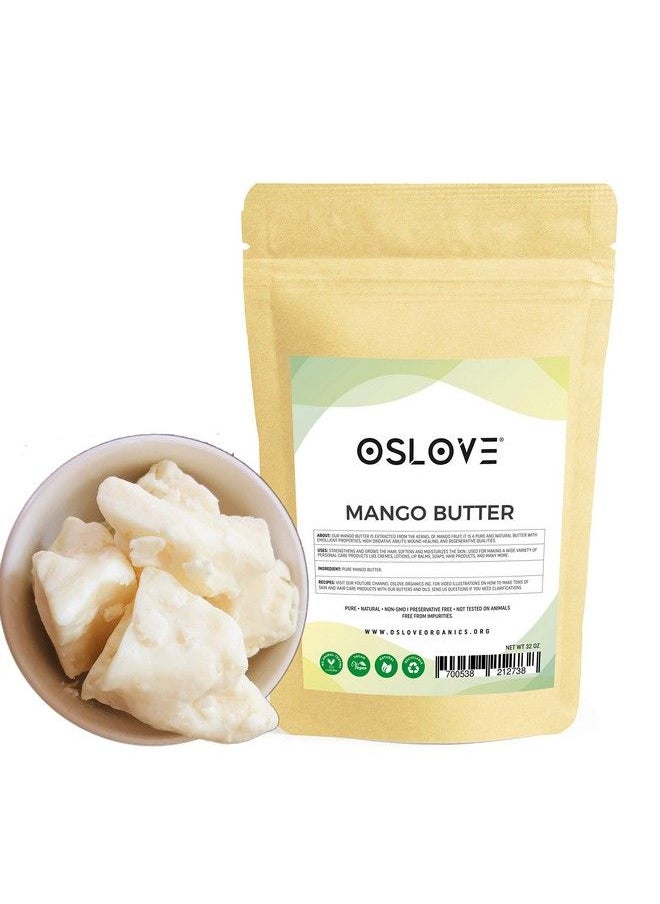 Oslove Organics Mango Butter 2 Lb Pure Natural Fresh And Fluffy In Diy Mixes Extra Emoliency For Lotions And Creams  - Image 5