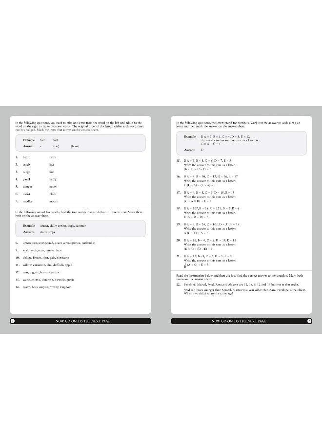 11+ Verbal Reasoning Practice Papers Book 2: For the 2023 Gl Assessment Tests - Image 4