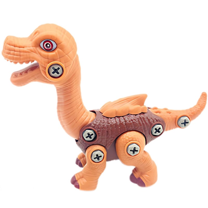 ThinkerPlace DIY Sliding Dinosaur Kit Brachiosaurus | Learn About Dinosaurs | Take Apart Dinosaur Toys | Build, Play & Learn | STEM Educational Toy for Kids Age 4+ | Science & Learning Toy - Image 1