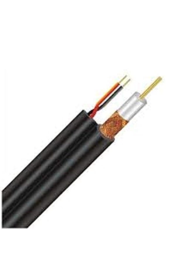 كابل RG59 بطول 200 متر – لنقل الإشارة بجودة عالية للأنظمة الأمنية وأنظمة الصوت والصورة - Image 3