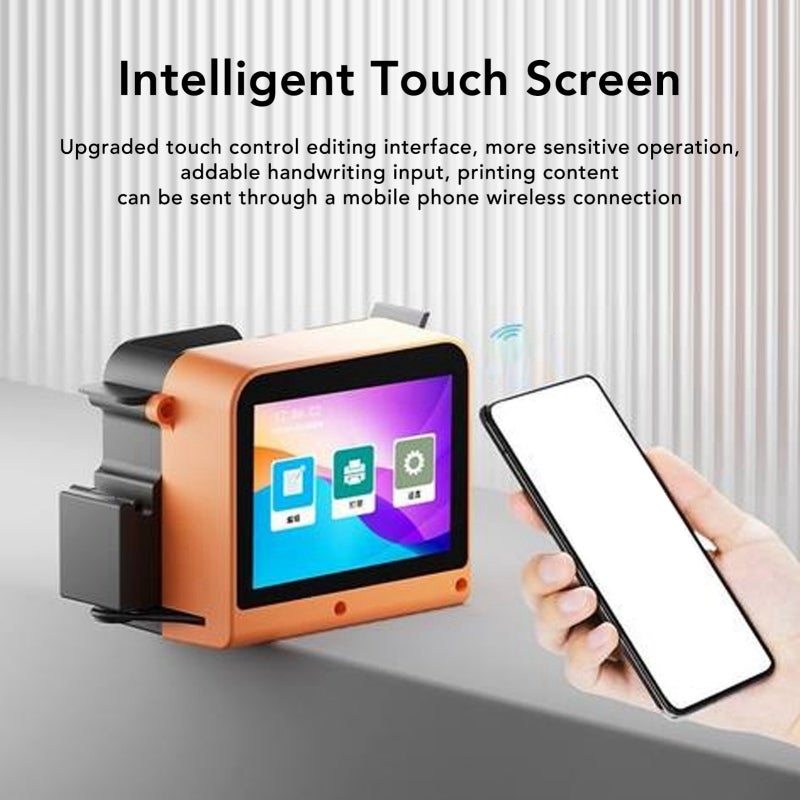Portable Wireless Printer: HD LED Touch Screen, 4 Core CPU, Rechargeable Battery - Versatile Handheld Device for Home, Office, Travel - Image 3
