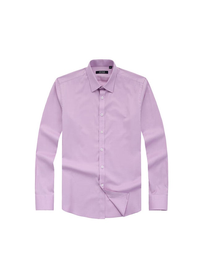 Youngor Long-sleeve Shirt, Autumn And Winter New Style, Business Casual Work Shirt, Pure Cotton Oxford Cloth Shirt, 170048 - Image 2