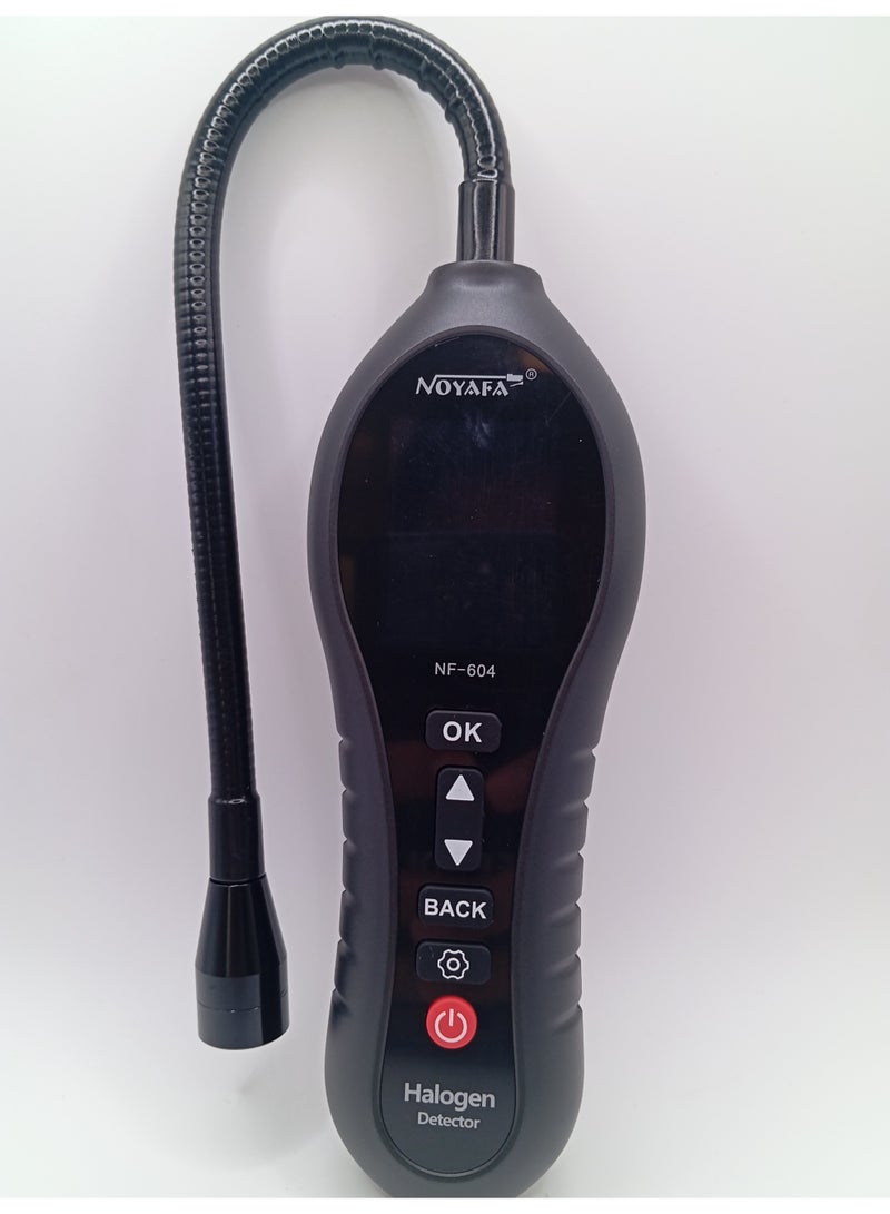 NOYAFA Halogen Gas Detector Air Condition Refrigerant Leak Detector 0‑1000ppm R12 R22 R134a R410A with 25cm Probe High Sensitivity 3 Alarm Types - Image 1