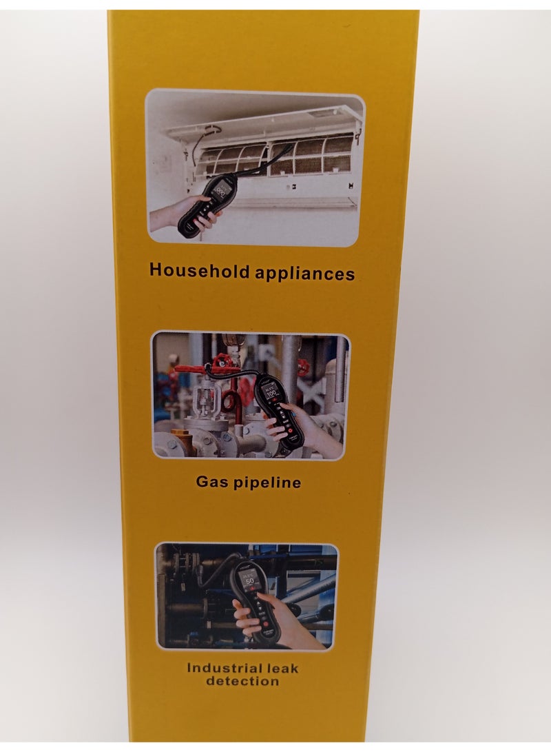 NOYAFA Halogen Gas Detector Air Condition Refrigerant Leak Detector 0‑1000ppm R12 R22 R134a R410A with 25cm Probe High Sensitivity 3 Alarm Types - Image 4