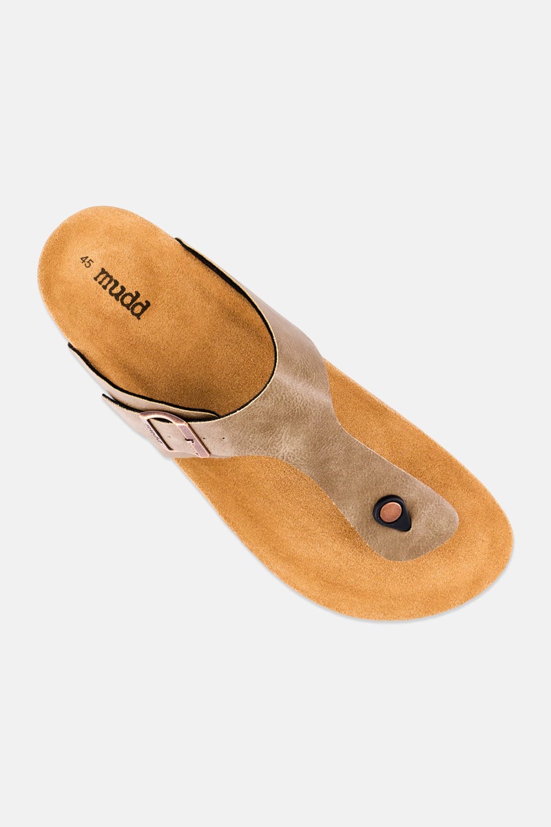 Mudd Men Slip On Cork Sandals, Taupe - Image 4