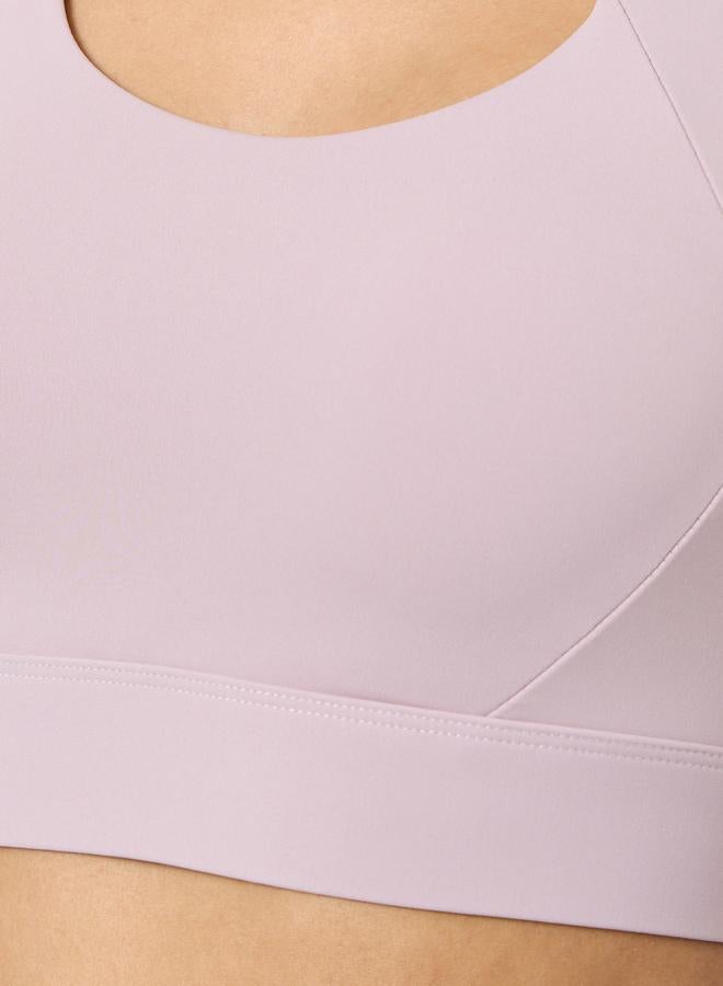 ستايلي اكتيف حمالة صدر رياضية بقصة رايسر وتفاصيل خياطة - Image 3