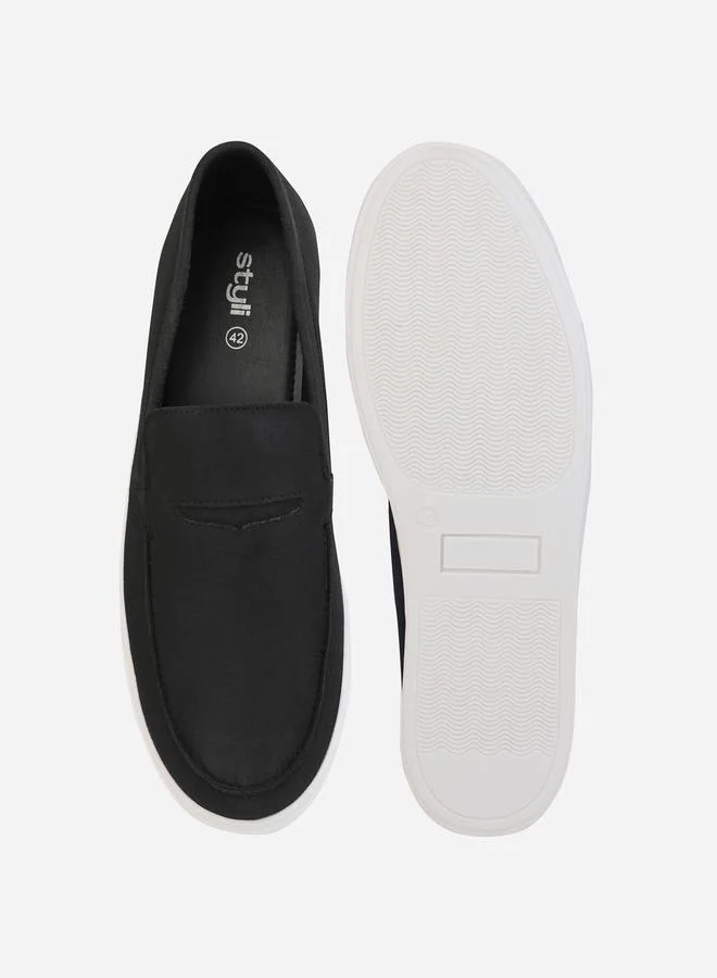Styli Platform Sole Slip On Shoes