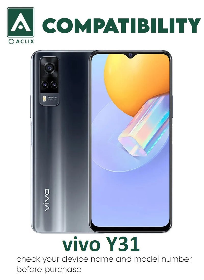 ACLIX 5 Pieces Antistatic ESD Dustproof Premium Quality High Definition Tempered Glass Screen Protector Designed For vivo Y31 - Image 3