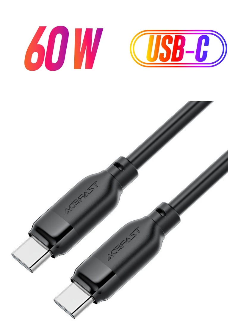 ACEFAST C16-03 60W USB-C to USB-C charging data cable. - Image 1
