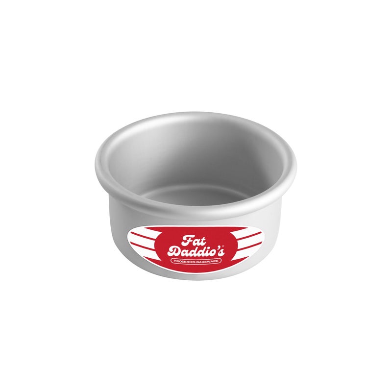 Fat Daddios Anodized Aluminum Round Cake Pan 4 x 2 Inch