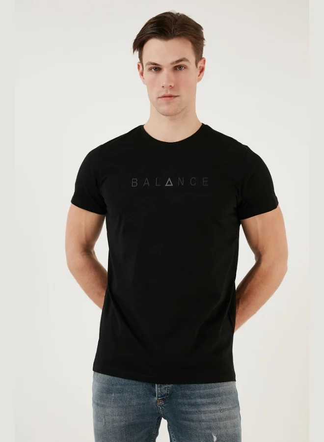 Buratti Buratti Cotton Slim Fit Crew Neck T Shirt Men's T SHIRT 541BALANCE