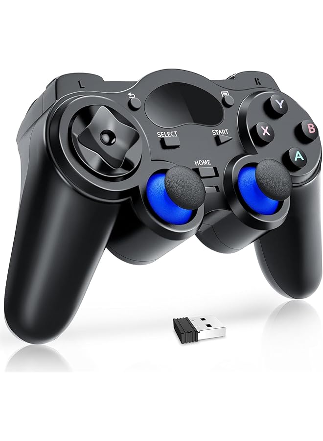 Usb Wireless Gaming Controller For Pc/Laptop Computer (Windows Xp/7/8/10)/ Android / Ps3 & Steam Joystick Gamepad For Pc Games Controller Compatible Android - Image 1