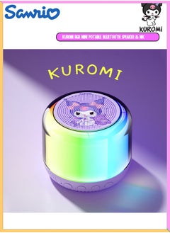 Sanrio Sanrio Hello kitty Kuromi Mini Portable Indoor Outdoor RGB Wireless Speaker With Bluetooth and Microphone 