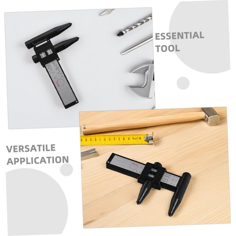 High Precision Ruler For Wheel Hub Measurement Lightweight Portable Tool For Engineering Woodworking - Image 4