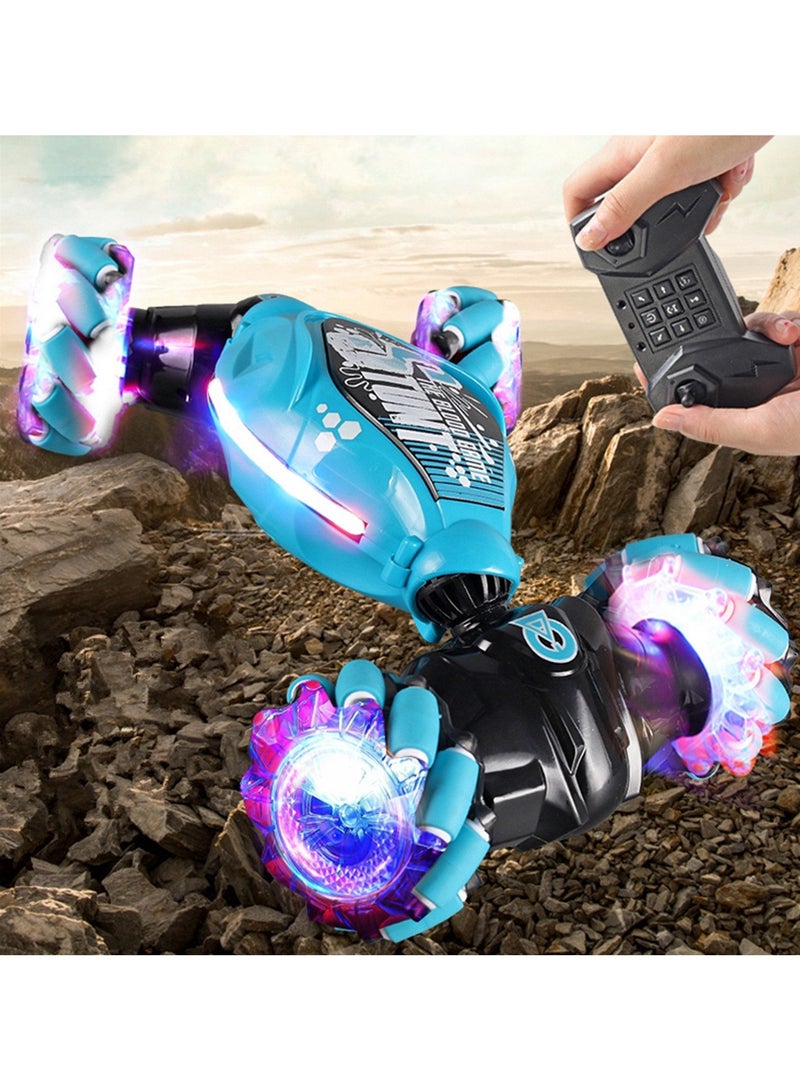 TOON TOYZ Remote Control Stunt Car, 2.4GHz 4WD, 360° Rotation, Double-Sided Driving, Drift Mode, Lights & Music - Image 3