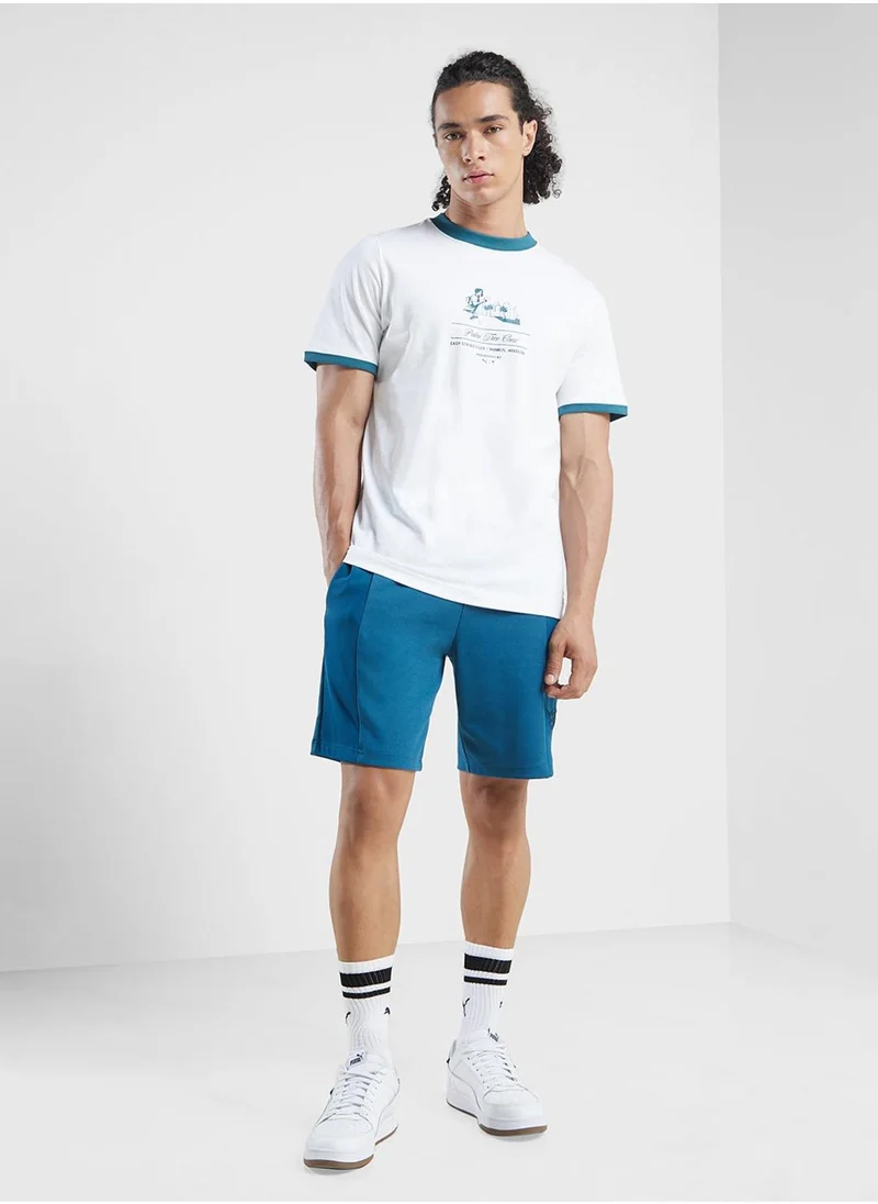 PUMA Palm Tree Ringer T-Shirt
