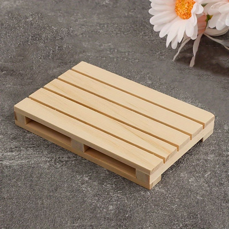 Two Mini Pallets for Forklift 110 Realistic Model Climbing Vehicle Scene Props - Image 5
