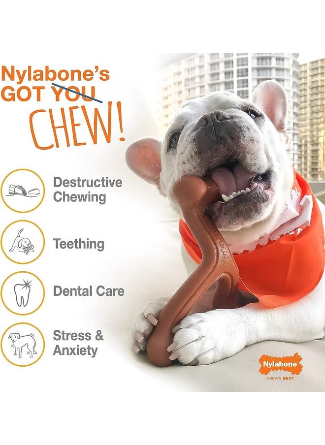 Nylabone 2 Pack Of Power Chew Extreme Chewing Braided Bully Stick Alternative Dog Toys, Giant, Made In The Usa2  - Image 4