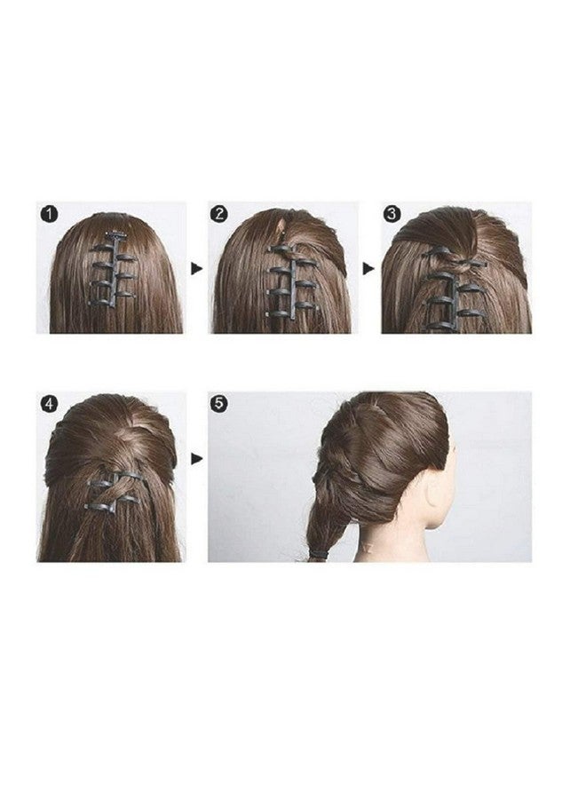 ASPIRET أداة تصفيف الشعر Aspire T - أداة جدل الشعر DIY للنساء/الفتيات - لون أسود - Image 4