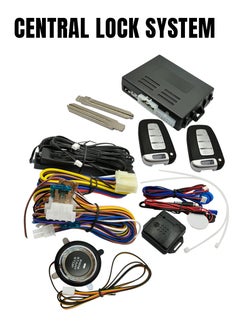 SPIDER Car Center Lock System Car Start/Stop Push Button Keyless Entry Remote System RT10192  - Image 1