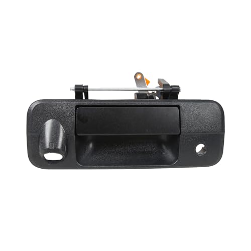 Wuidail Upgraded Metal Tailgate Handle with Keyhole for 2007-2013 Toyota Tundra, Liftgate Latch Handle Replaces# 69090-0C051, 690900C051, 81214, TO1915119 - Image 1