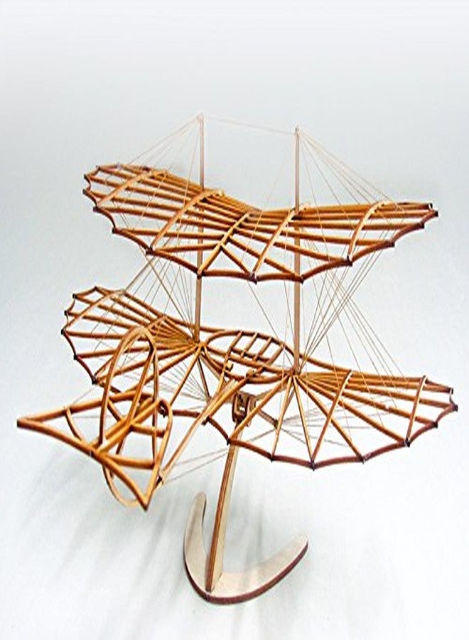 Viloga 3D Wooden Puzzles Airplane DIY Otto Lilienthal Glider, Laser Cut Balsa Model Airplane Kits to Build for Adults, Perfect Wood Models Plane for Men Birthday Gift Home Decoration - Image 1