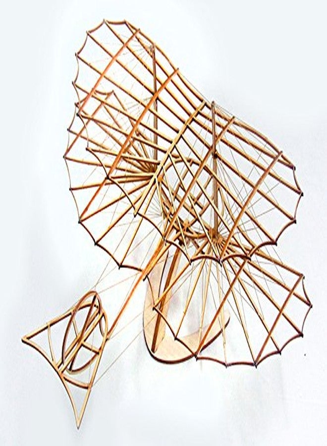 Viloga 3D Wooden Puzzles Airplane DIY Otto Lilienthal Glider, Laser Cut Balsa Model Airplane Kits to Build for Adults, Perfect Wood Models Plane for Men Birthday Gift Home Decoration - Image 2