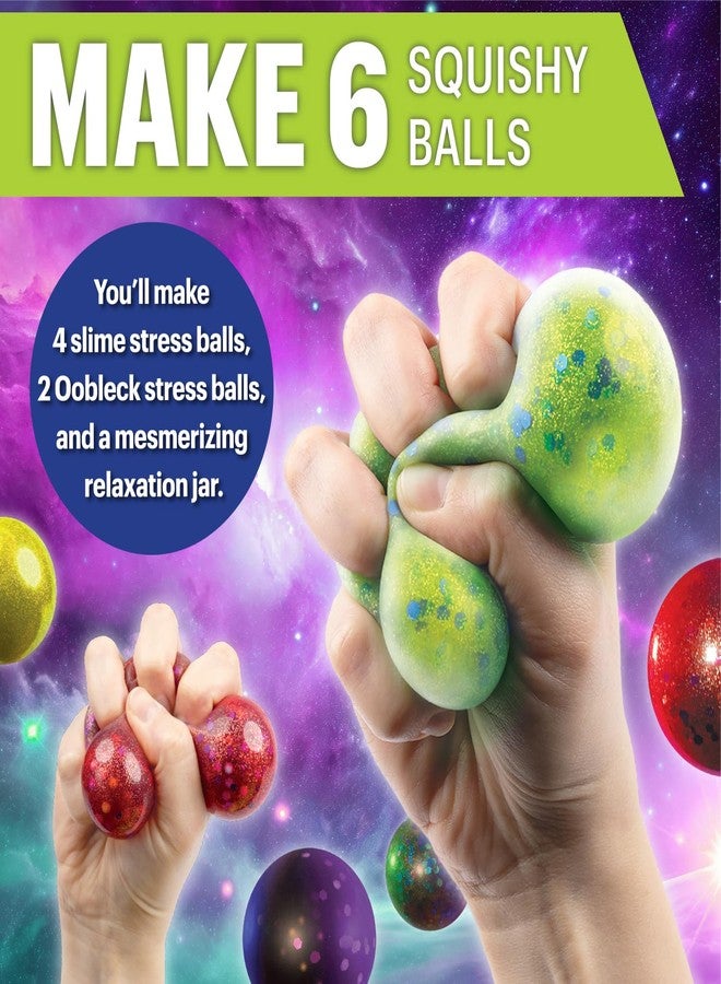 Mindware NOVA Squishy Ball Lab by MindWare – Make Your Own Slime & Oobleck Stress Balls, Explore Polymers & Non-Newtonian Fluids, Hands-On STEM Chemistry Kit for Kids, Ages 8+ - Image 2