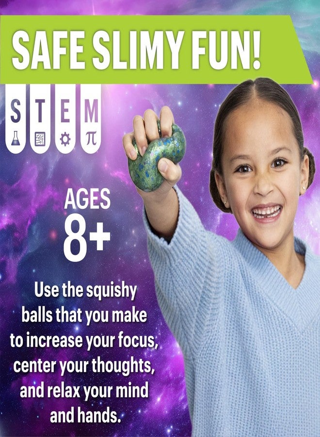 Mindware NOVA Squishy Ball Lab by MindWare – Make Your Own Slime & Oobleck Stress Balls, Explore Polymers & Non-Newtonian Fluids, Hands-On STEM Chemistry Kit for Kids, Ages 8+ - Image 5