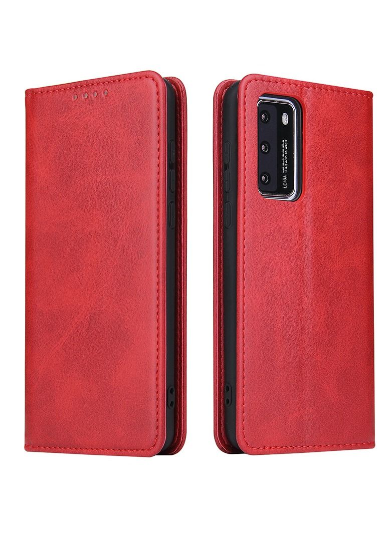 Suitable For Huawei Flip Type Solid Color  Phone  Case - Image 1