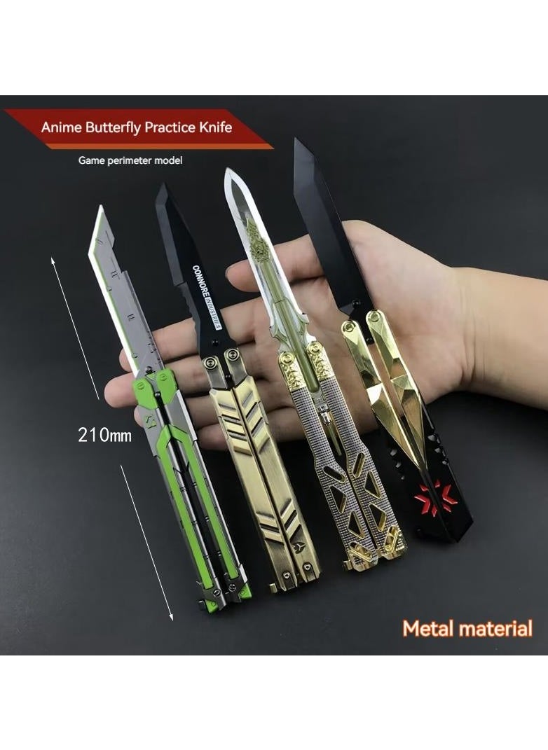 Generic - Valorant 2022 Championships Butterfly Knife Zinc alloy material without cutting edge - Image 1