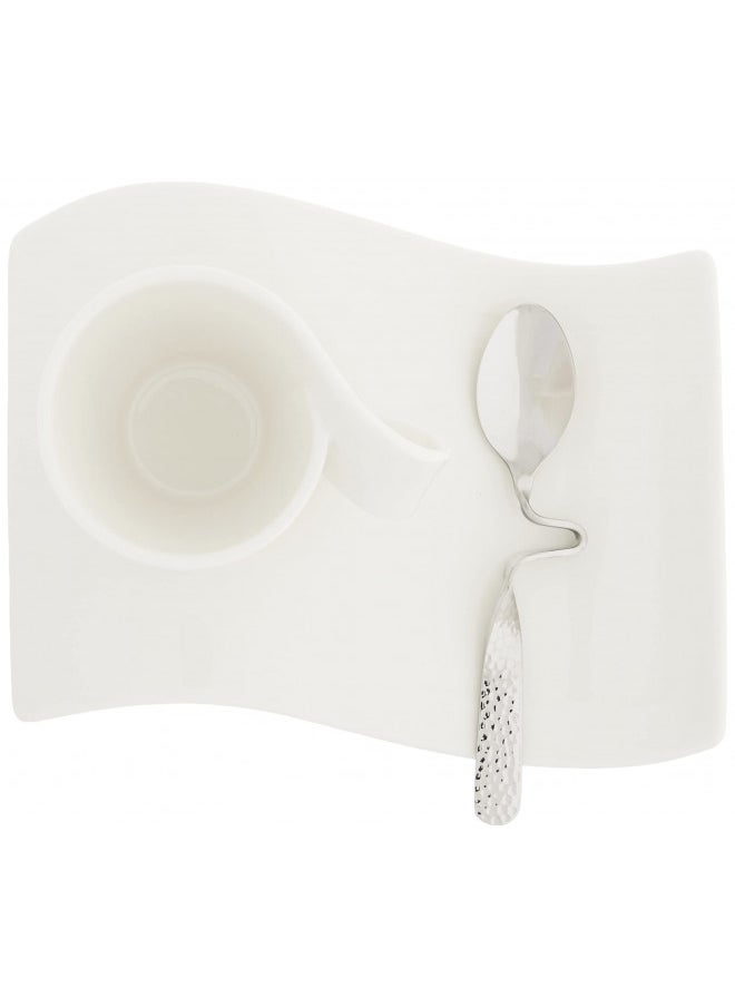Villeroy & Boch New Wave Caffe 6-Piece Espresso, Set for 2