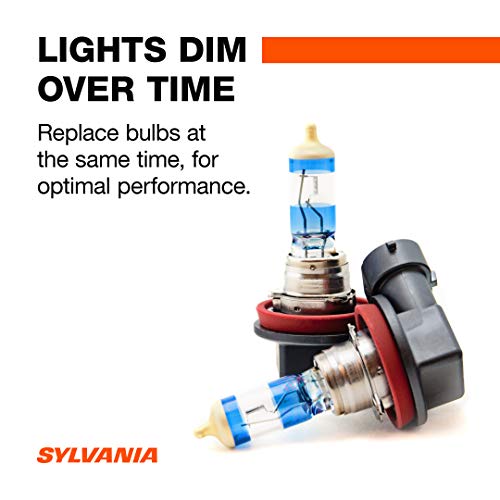 SYLVANIA - H11 SilverStar Ultra - High Performance Halogen Headlight Bulb, High Beam, Low Beam and Fog Replacement Bulb, Brightest Downroad with Whiter Light, Tri-Band Technology (Contains 1 Bulb) - Image 2