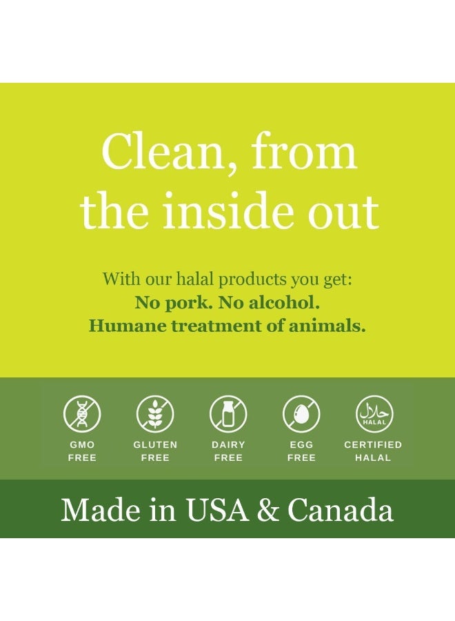 Noor Vitamins Halal Vitamin D, Halal Vitamin D3, 5000 IU Softgels, Supports Bone, Immune & Heart Health, from Safflower Oil to Maximize Absorption, Non-GMO, Gluten Free & Halal (60 Count)… - Image 3