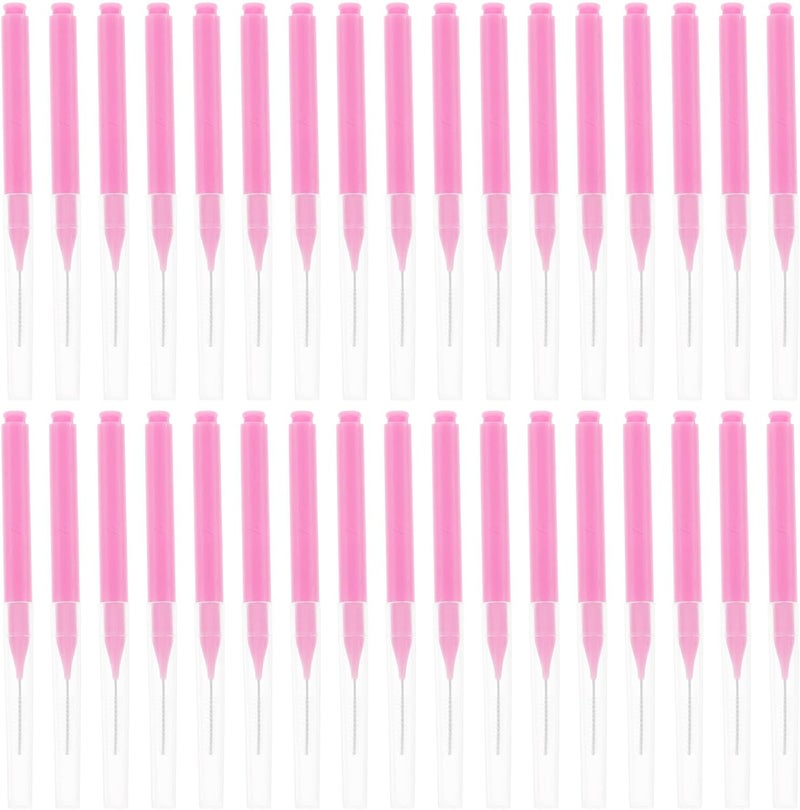 100pcs Soft Interdental Brushes Toothpick Brush for Plaque Removal and Gum Health Oral Care Mini Toothbrushes for Braces and Dental Devices Cleaning - Image 1
