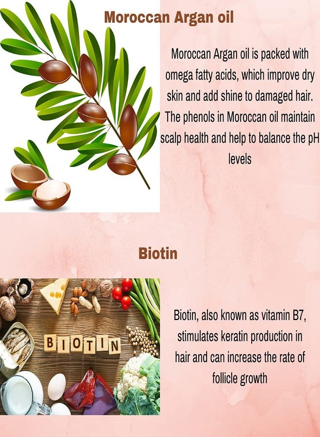 Elisha Hair Serum (Hair Shine & Smoothness with Moroccan Argan Oil & Biotin) - 100 ml - Image 4