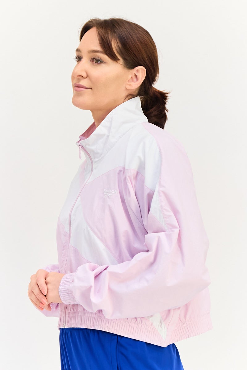 Reebok Women Sportswear Fit Long Sleeve Training Jacket, Multicolor - Image 2