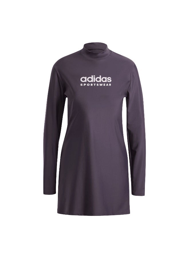 Adidas Adidas Fcw Ls Set Purple Swimming Suits For Women 30  - Image 1