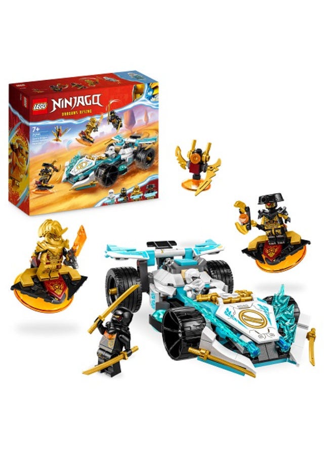 LEGO 71791 Zane’S Dragon Power Spinjitzu Racing Car Building Set  - Image 1