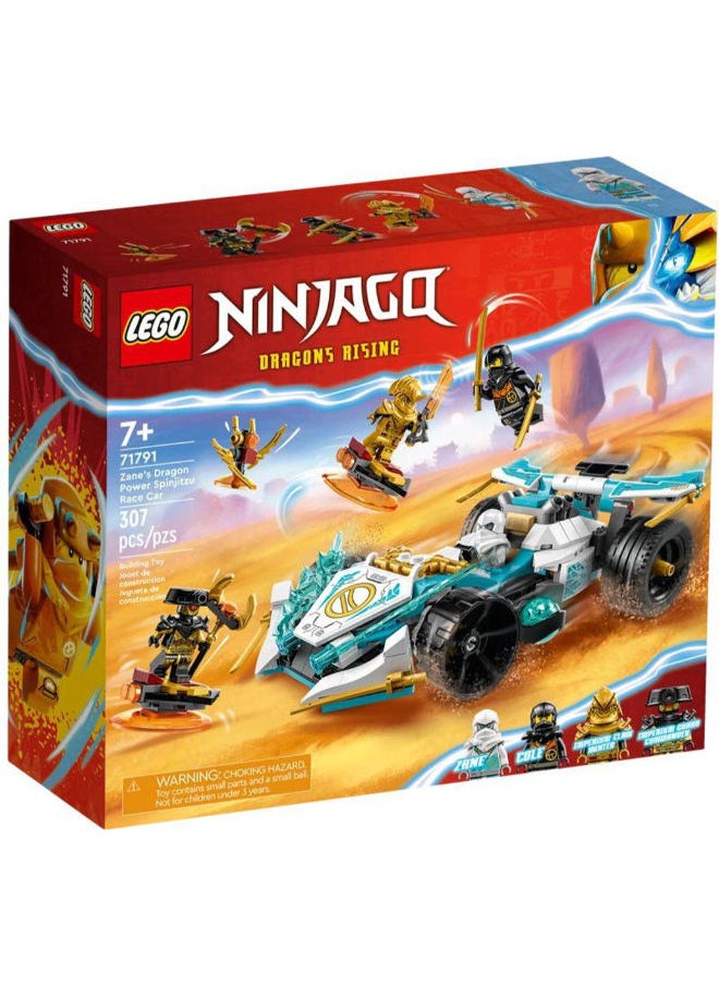 LEGO 71791 Zane’S Dragon Power Spinjitzu Racing Car Building Set  - Image 2