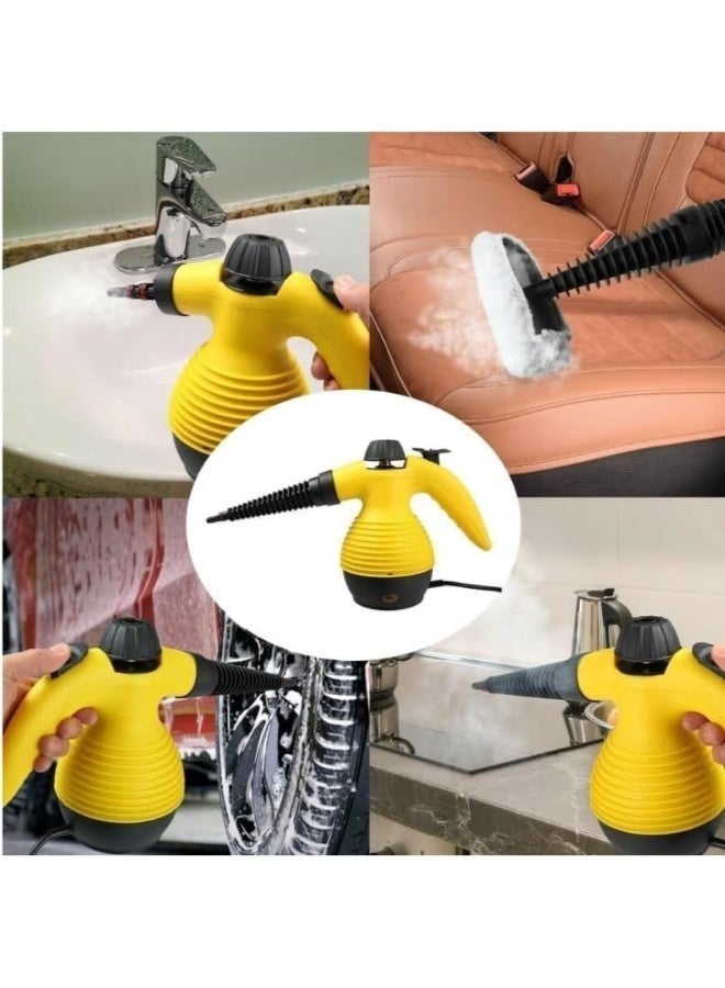 دينكس منظف بخار محمول دنيكس موديل DX 2911 السعودي الأصلي 14 في 1 - 1200 واط – سعة خزان 350 مل بخار قوي للتنظيف العميق والتعقيم – مثالي للمطبخ والحمام والسيارة والنوافذ - Image 4