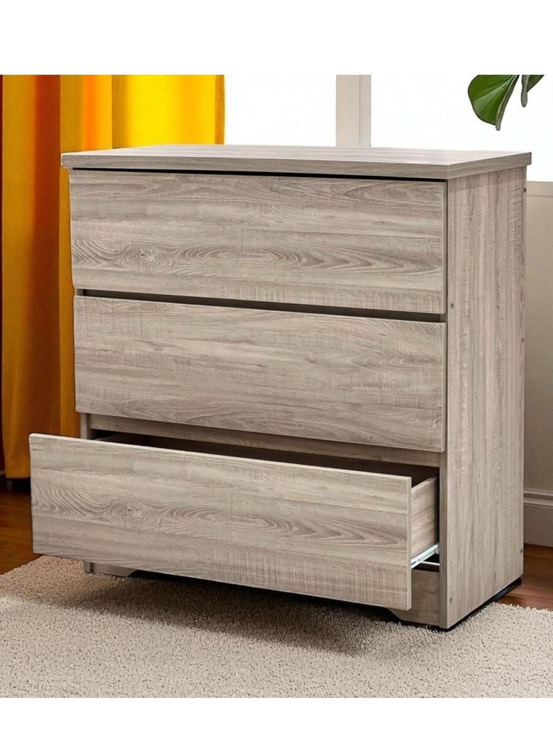 Leora Chest of Drawers - 3 Drawers | Made in Malaysia
