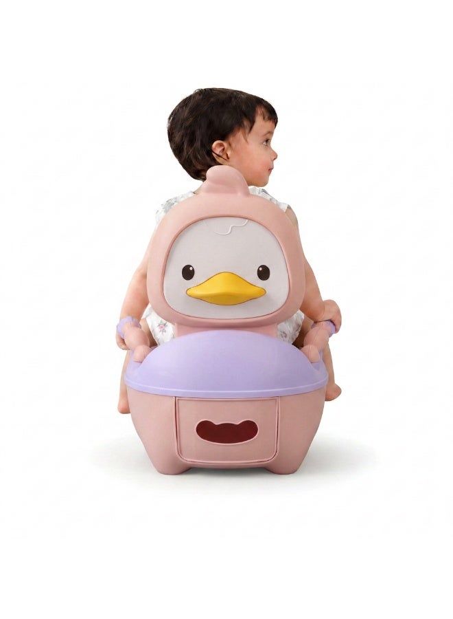 Toddler Potty Training Chair with Armrests and Backrest - Comfortable and Easy Clean - Image 4
